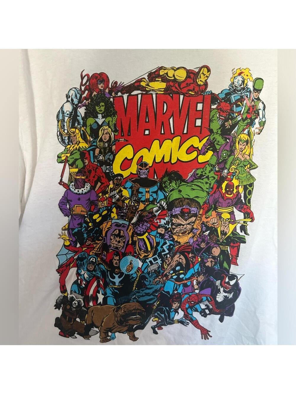 Marvel Shirt - White - NWOT - XL